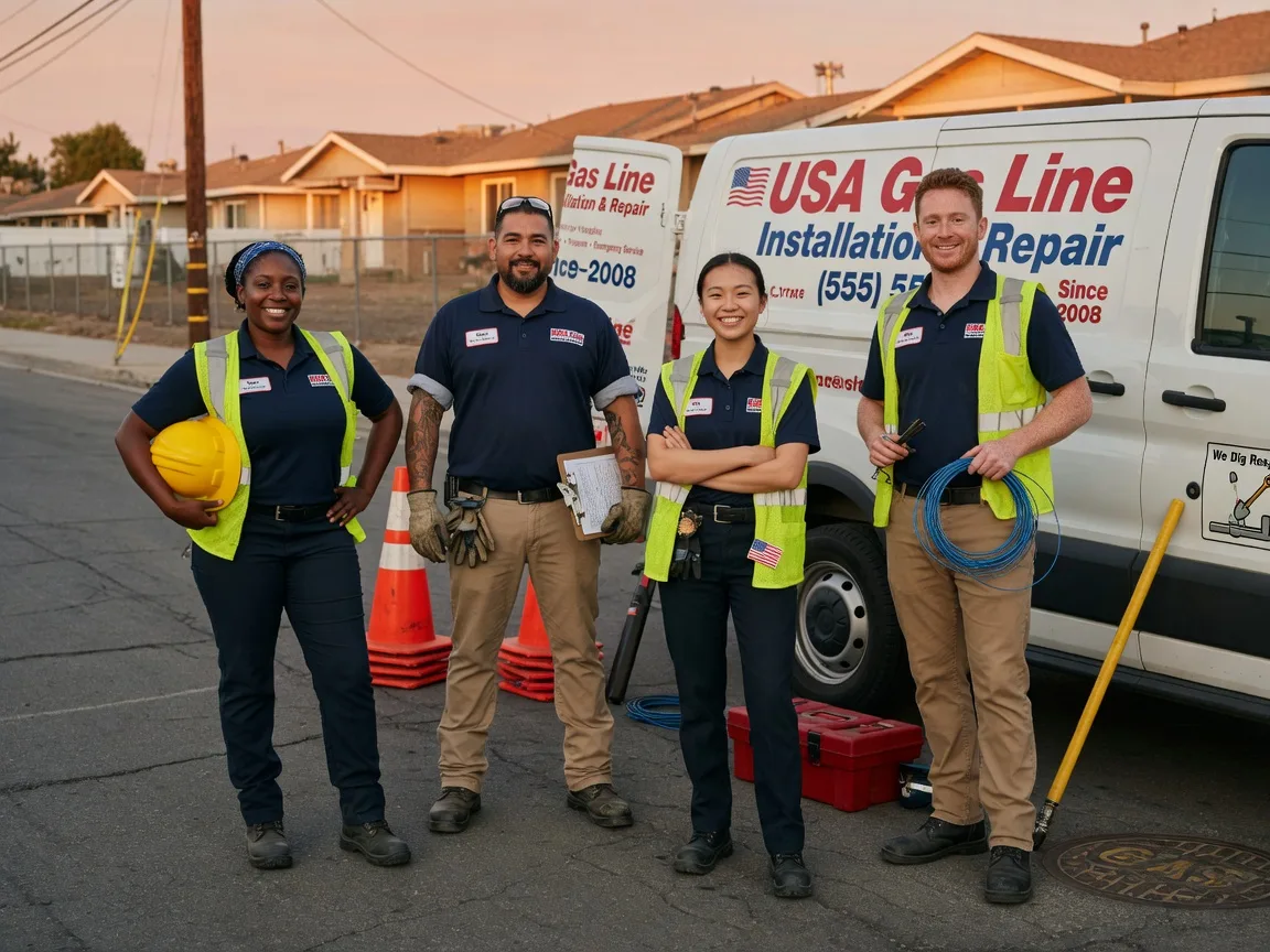 Gas Line Installation company in Stringtown, OK